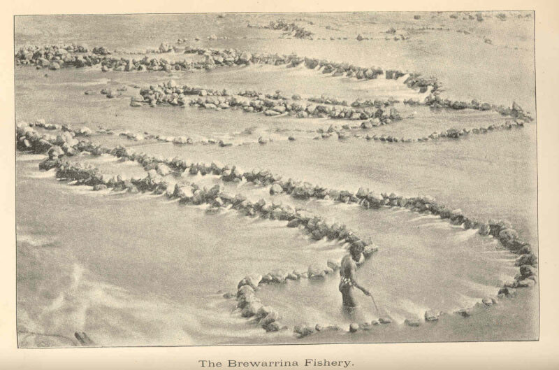 Sketch of Brewarrina Fishery 1893