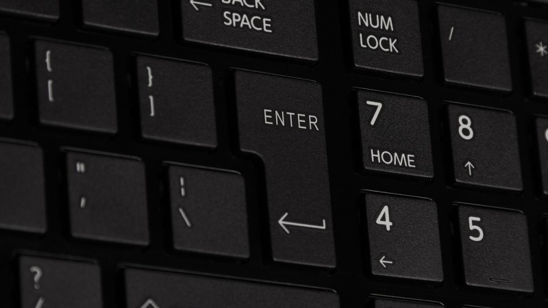 Teclado. Imagen de Pixabay. Usada bajo licencia CC0.
