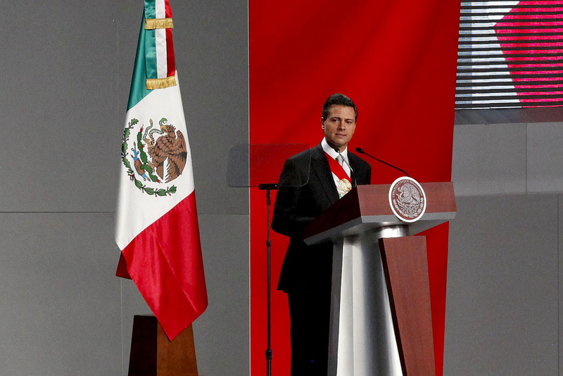 Toma de Posesión de Enrique Peña Nieto, 1 de diciembre del 2012. Foto compartida por Cancillería de Ecuador en Flickr, bajo licencia Creative Commons (CC BY-SA 2.0)