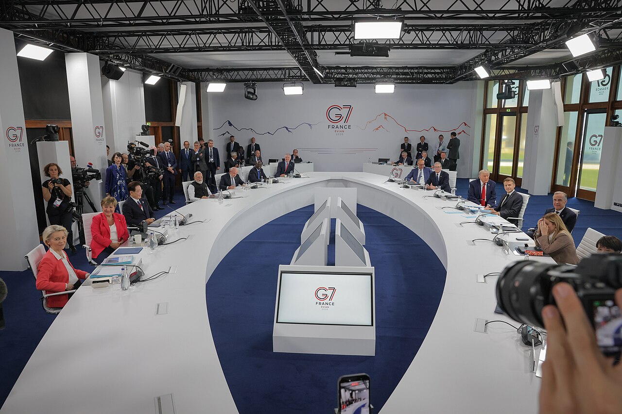 Ursula von der Leyen, Kristalina Georgieva, Managing Director of the International Monetary Fund (IMF), Lee Jae-Myung, President of South Korea, Narendra…